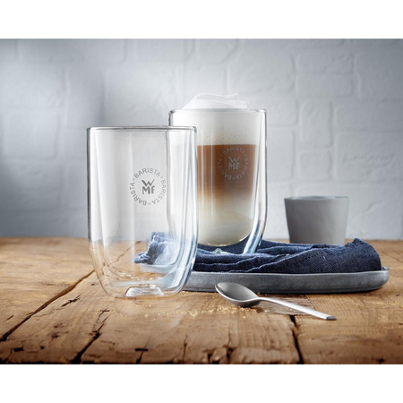 Zestaw 2 szklanek do LatteMacchiato WMF BARISTA transparentny