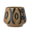 BLOOMINGVILLE HAYAN brown flowerpot