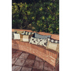Bayside linen cushion (60x40cm)