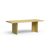Stół HKLIVING RECTANGULAR zielony rozmiar 220 cm