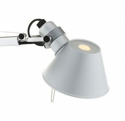 Lampa biurkowa Artemide Tolomeo Micro srebrna
