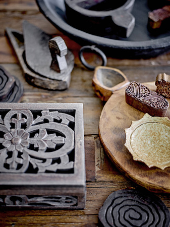 Zestaw 2 Misek Bloomingville LILAH brązowych