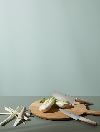 Nóż Santoku Eva Solo Green Tool brązowy