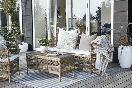 LENE BJERRE Norah rattan armchair natural