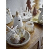 Ruth Deco w/Light, White, Stoneware