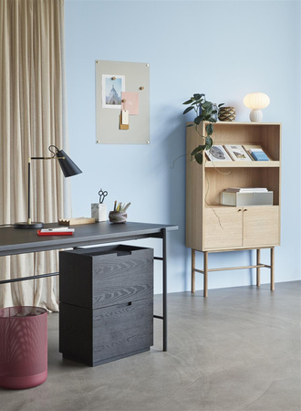 HÜBSCH KUMU table lamp white