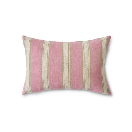 Poduszka hkliving WOVEN różowa rozmiar 60x40 cm