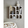 Graphia Bookcase, Brown, MDF