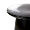 Earthenware side table M black