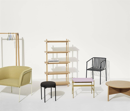 HÜBSCH SILO stool black