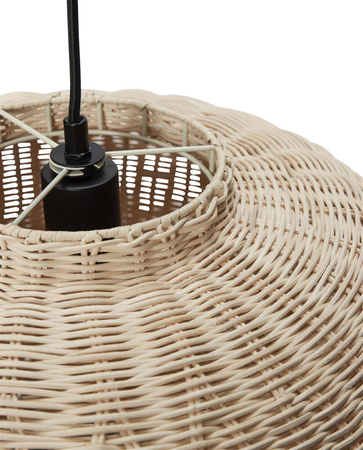 lampa wisząca Hübsch CHAND naturalna