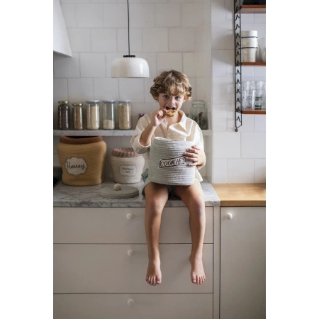 Kosz Lorena Canals LITTLE CHEFS żółty