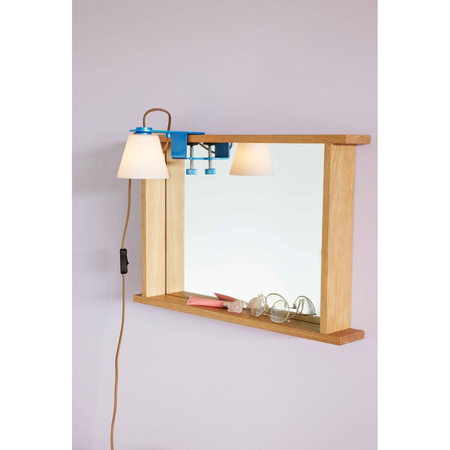 Lampa ścienna Hübsch LURE niebieska