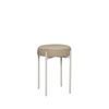 HÜBSCH SILO stool gray yellow