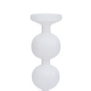 Świecznik UNC BULB biały 25 cm