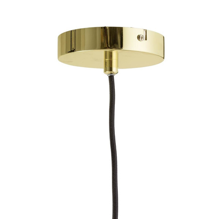 Lampa wisząca z doniczką Bloomingville złota