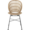 Fiore Dining Chair, Nature, Rattan