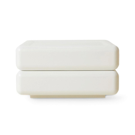 Space coffee table white