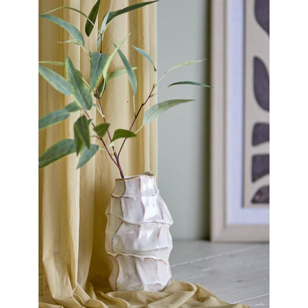 Dolores Vase, White, Stoneware