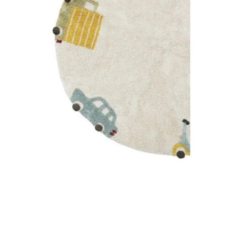 Dywan bawełniany Lorena Canals ECO CITY beżowy Ø140 cm