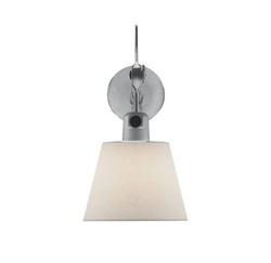 Lampa ścienna Artemide Tolomeo Parete 18 cm perłowa