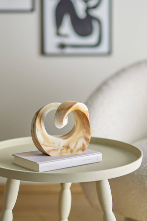 Dekoracja Bloomingville SWIRL brązowa