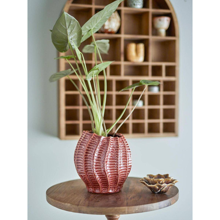 Callon Vase, Rose, Stoneware