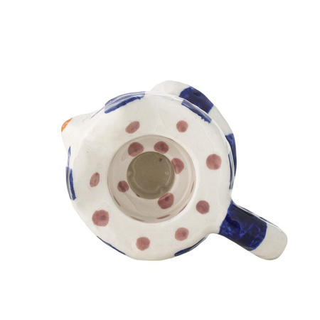 Zestaw 2 Świeczników Bloomingville CATY niebieski