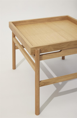 HÜBSCH CUBE coffee table natural