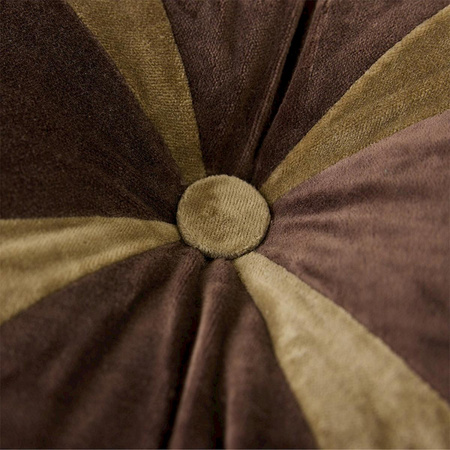 Poduszka hkliving VELVET brązowa rozmiar 50x30 cm