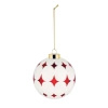 ALESSI Christmas bauble in blown glass.