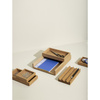 Rail Desk Organiser Natural (set of 2)