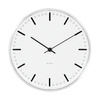 City Hall Wall clock Ø16.5 cm white/black