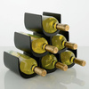 ALESSI NOE bottle rack black