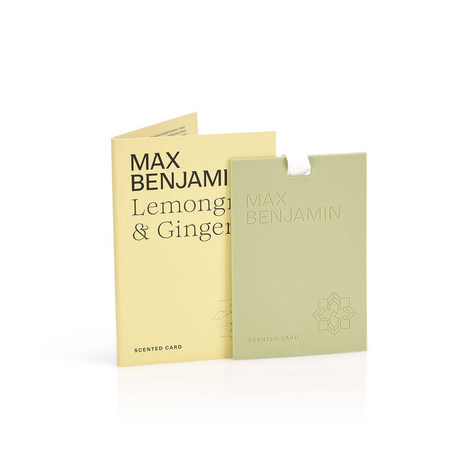 Lemongrass and Ginger Scent Card