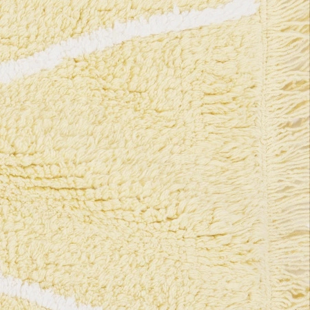 Dywan bawełniany Lorena Canals AZTECA żółty 160 x 120 cm