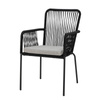 BLOOMINGVILLE SANTINO chair black