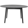 Peron Dining Table, Black, FSC® 100%, Oak