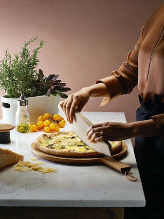 Dębowa deska do krojenia okrągła Eva Solo NORDIC KITCHEN naturalna