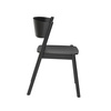 Oblique Dining Chair Black
