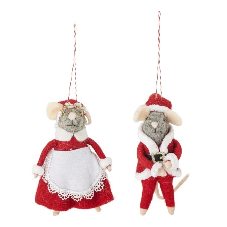 Peo Ornament, Red, Wool