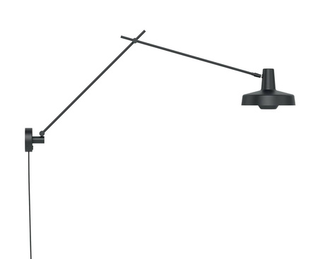 Lampa ścienna Grupa Arigato Long czarna