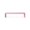Slatted bench hot pink, 160x27cm