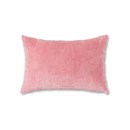 Poduszka hkliving VELVET różowa rozmiar 60x40 cm