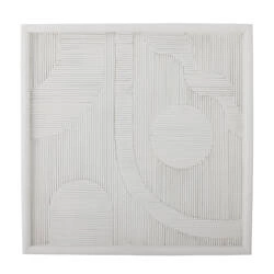 Dekoracja Ścienna Bloomingville PATINA biała