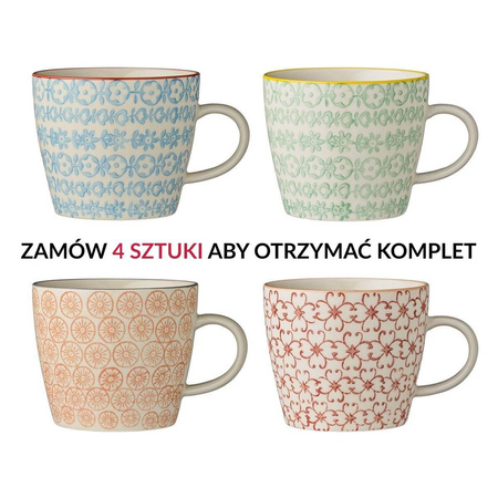 Kubek Bloomingville Carla wielobarwny
