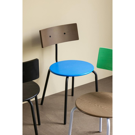 Koi Dining Chair Blue/Brown/Black