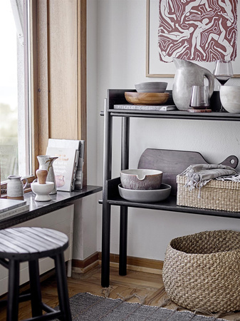 BLOOMINGVILLE BILBO stool black