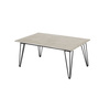 Mundo Coffee Table, Grey, Fiber cement