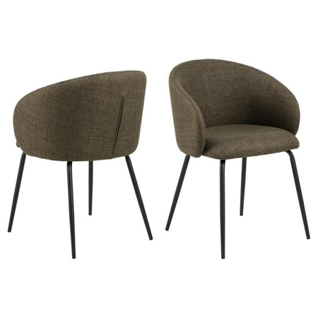 Dining Chair With Armrest ELARA Unique